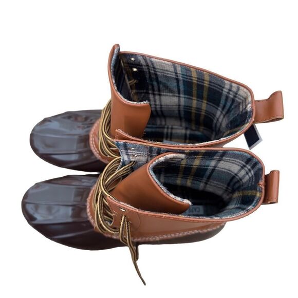 Cape Robbin Muriel Fashion Lace-Up Duck Boots Size 8 - Picture 9 of 16